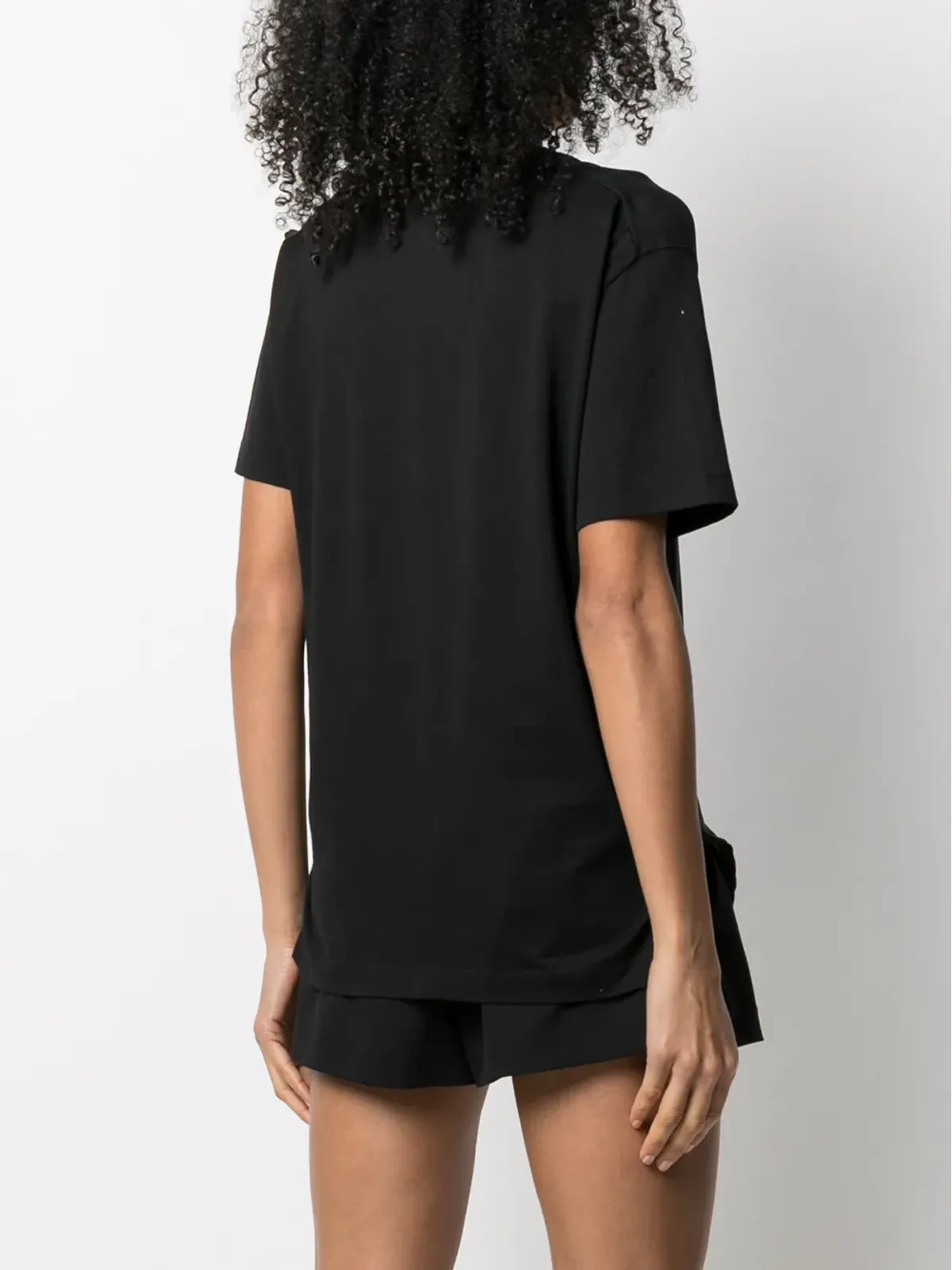 DSQUARED2 サイドスリット ロゴ Tシャツ - 画像4