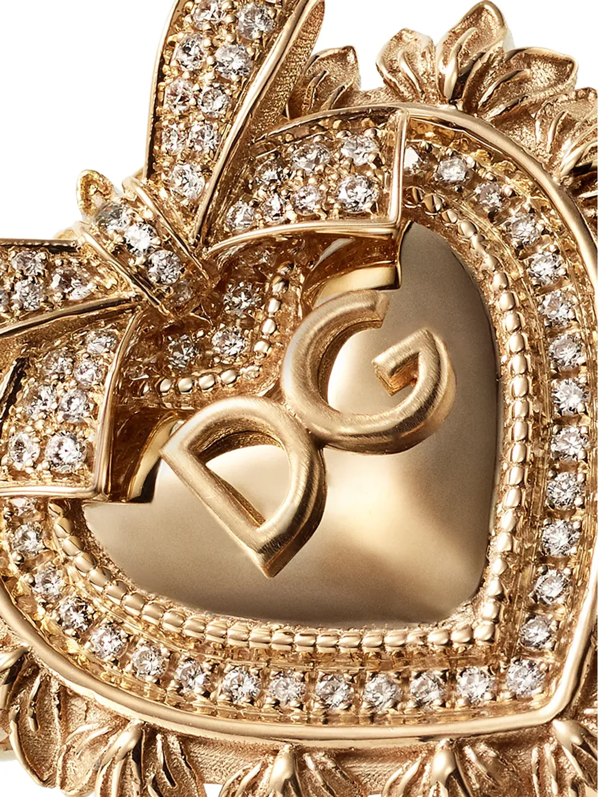 Dolce & Gabbana デボーション ダイヤモンド リング - 画像3