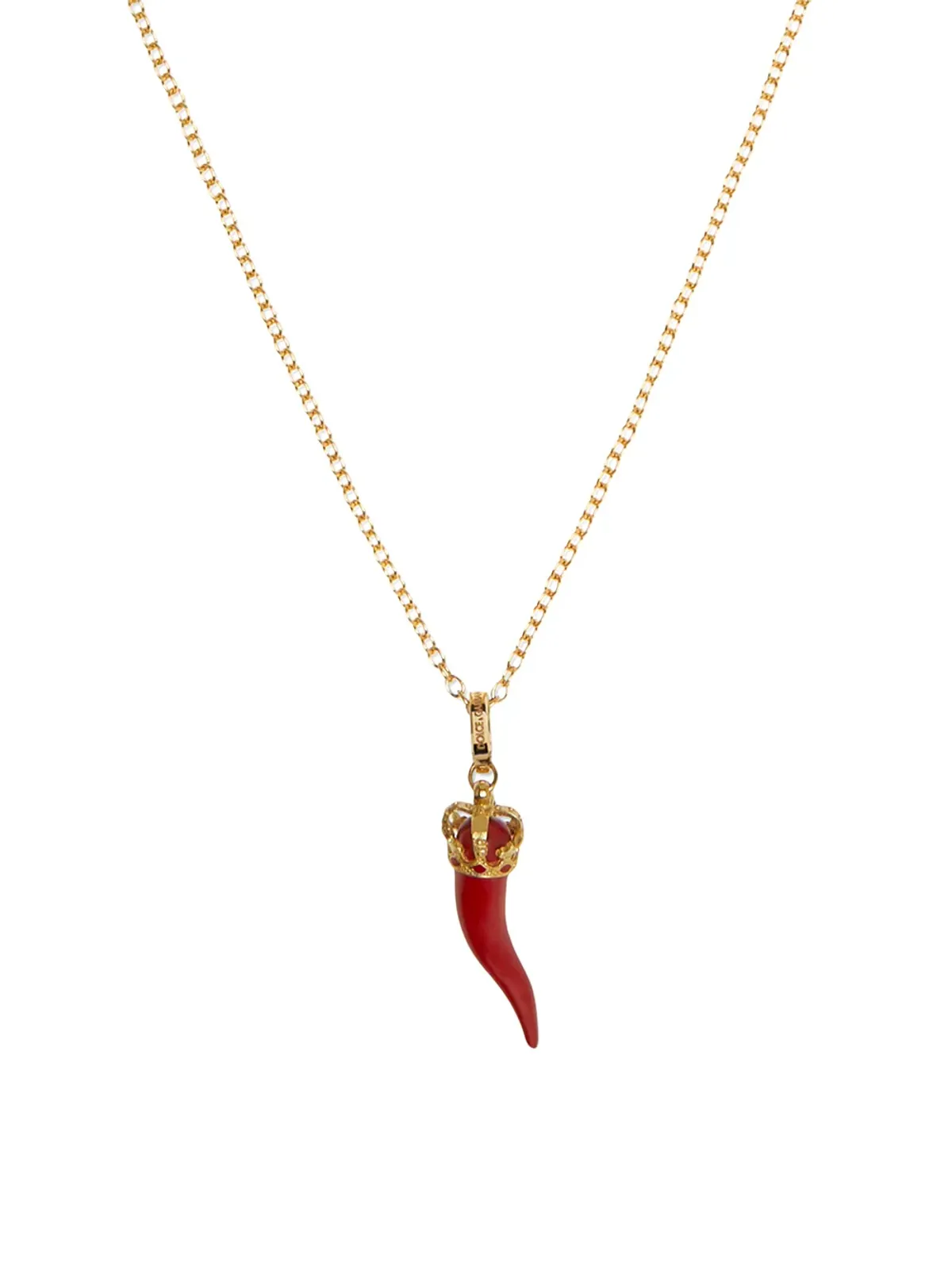Dolce & Gabbana 18Kイエローゴールド グッドラック ネックレス - 画像2
