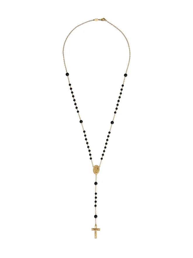 Dolce & Gabbana Dolce & Gabbana 18Kイエローゴールド シチリア ロザリーネックレス ジェイドの商品画像