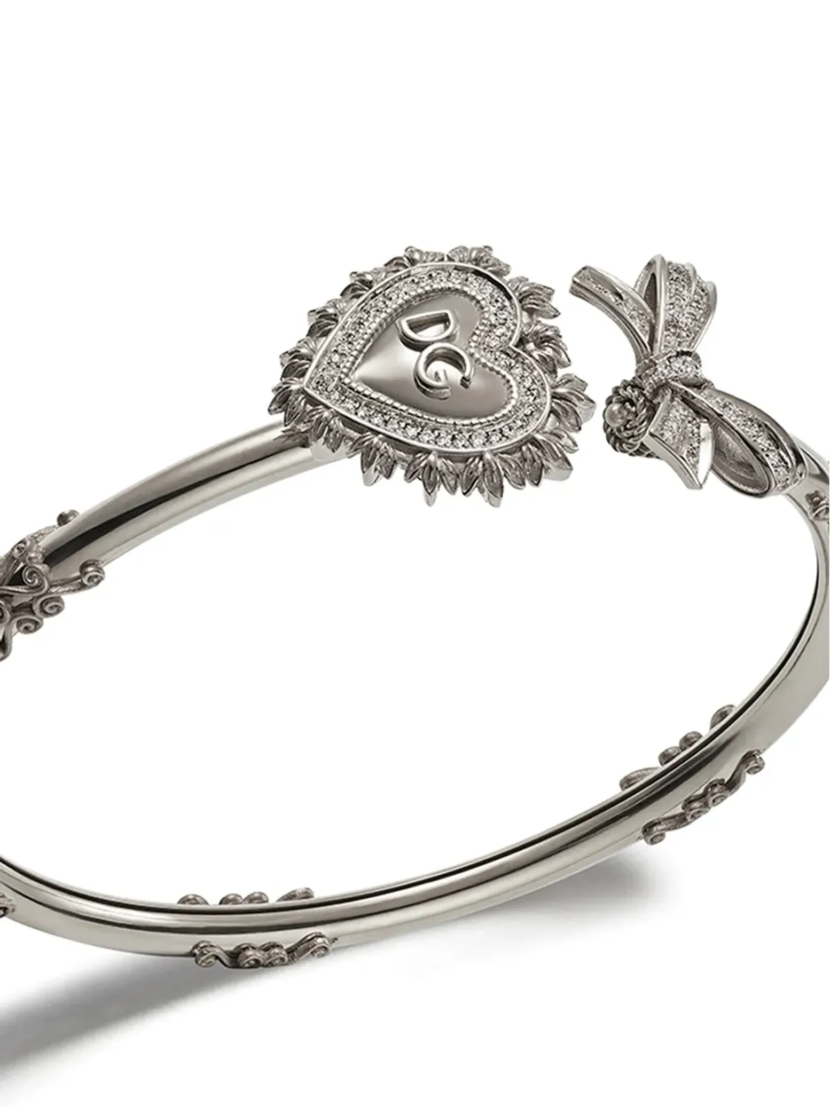 Dolce & Gabbana 18Kホワイトゴールド デボーション ダイヤモンド ブレスレット - シルバー - 画像2