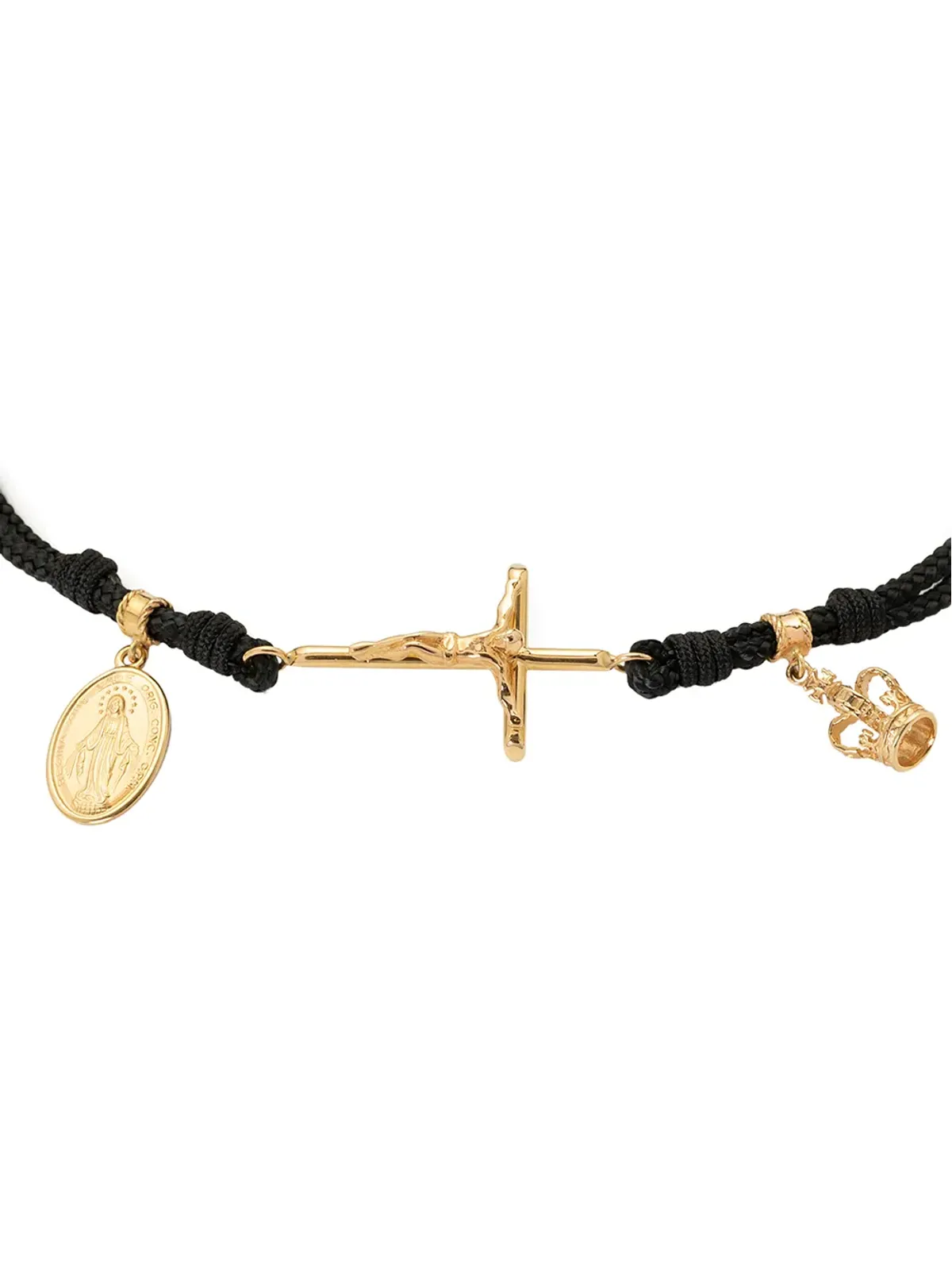 Dolce & Gabbana 18Kイエローゴールド シチリア チャーム ブレスレット - 画像2