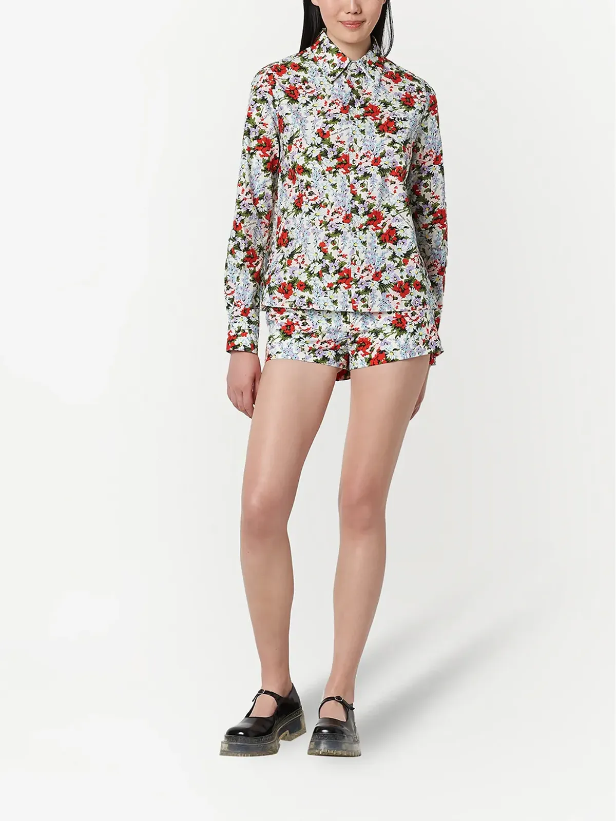 Marc Jacobs The Short' フローラルプリントショーツ - 画像2