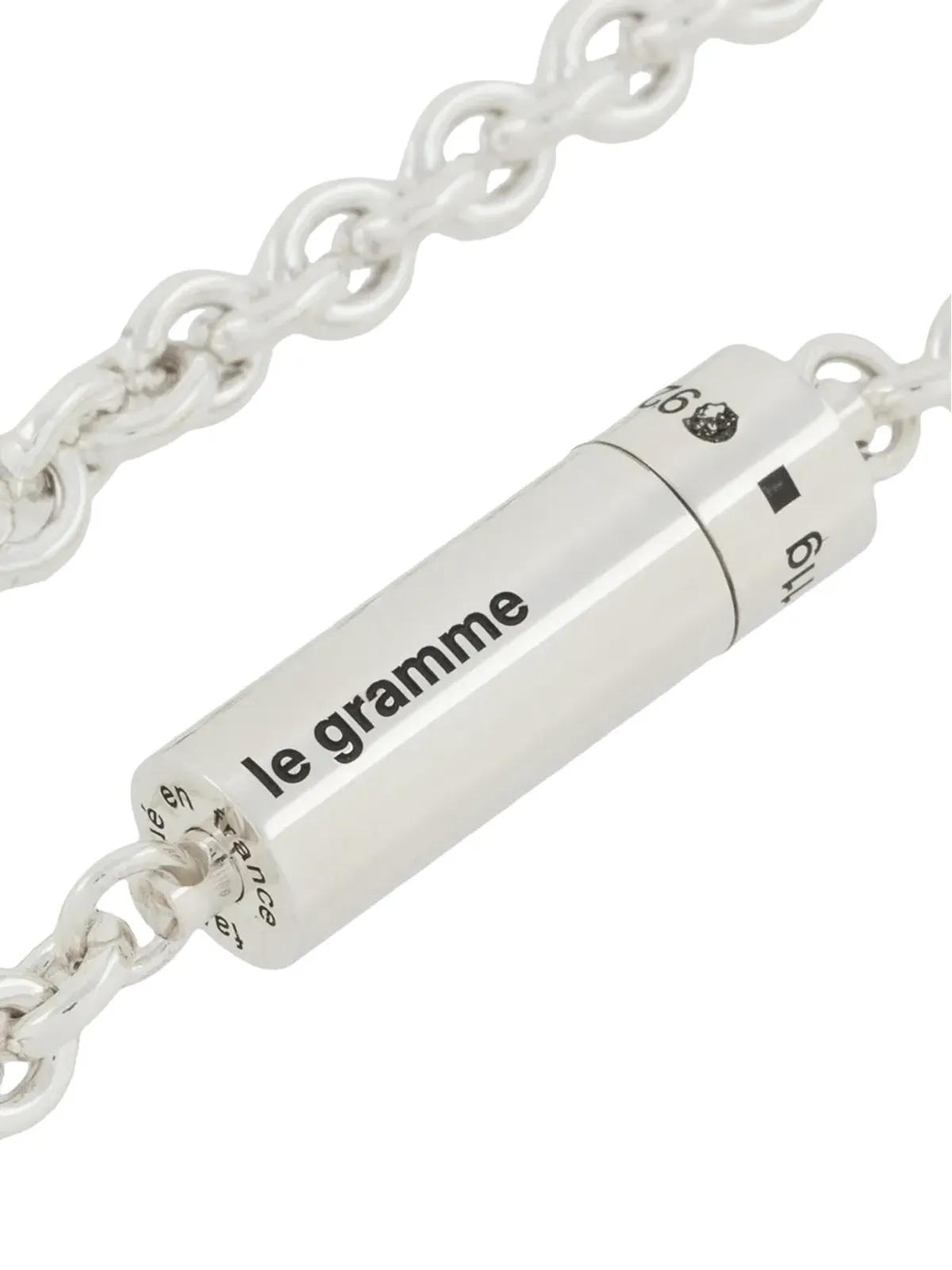 Le Gramme 11g ポリッシュドチェーン ブレスレット - シルバー - 画像3
