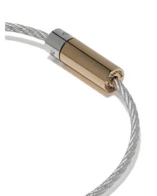 Le Gramme 18Kゴールドとシルバー 7g ポリッシュ バイカラー ケーブル ブレスレット - サムネイル5