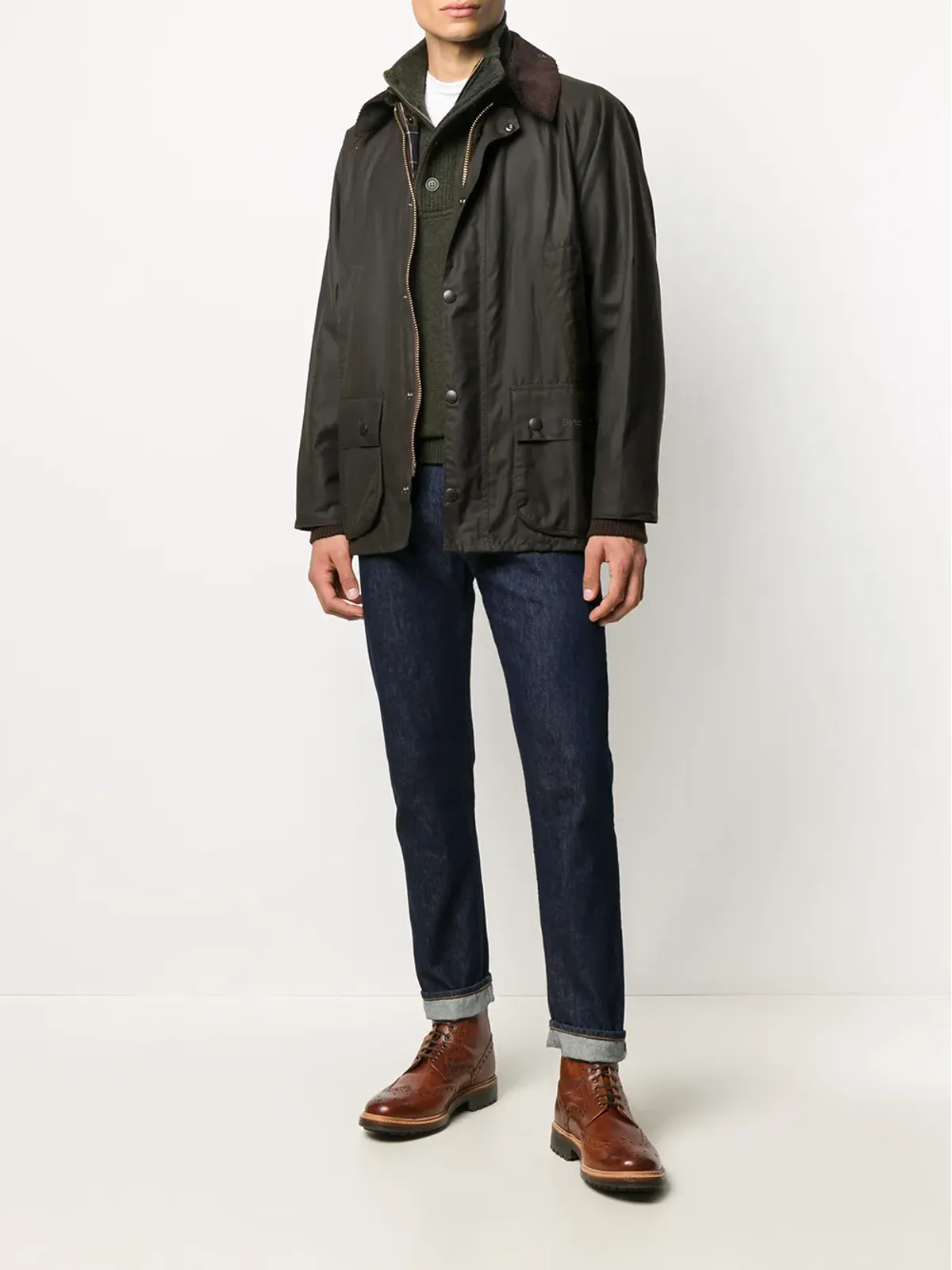 Barbour ハイネックセーター - 画像2