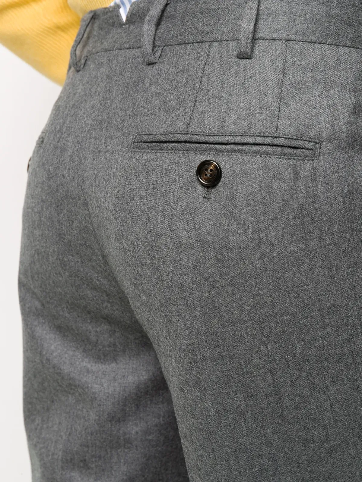 Brunello Cucinelli テーラードウールパンツ - 画像5
