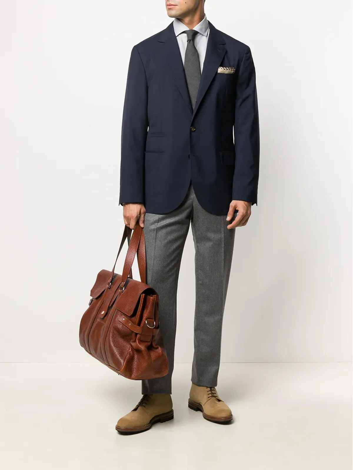 Brunello Cucinelli テーラードウールパンツ - 画像2