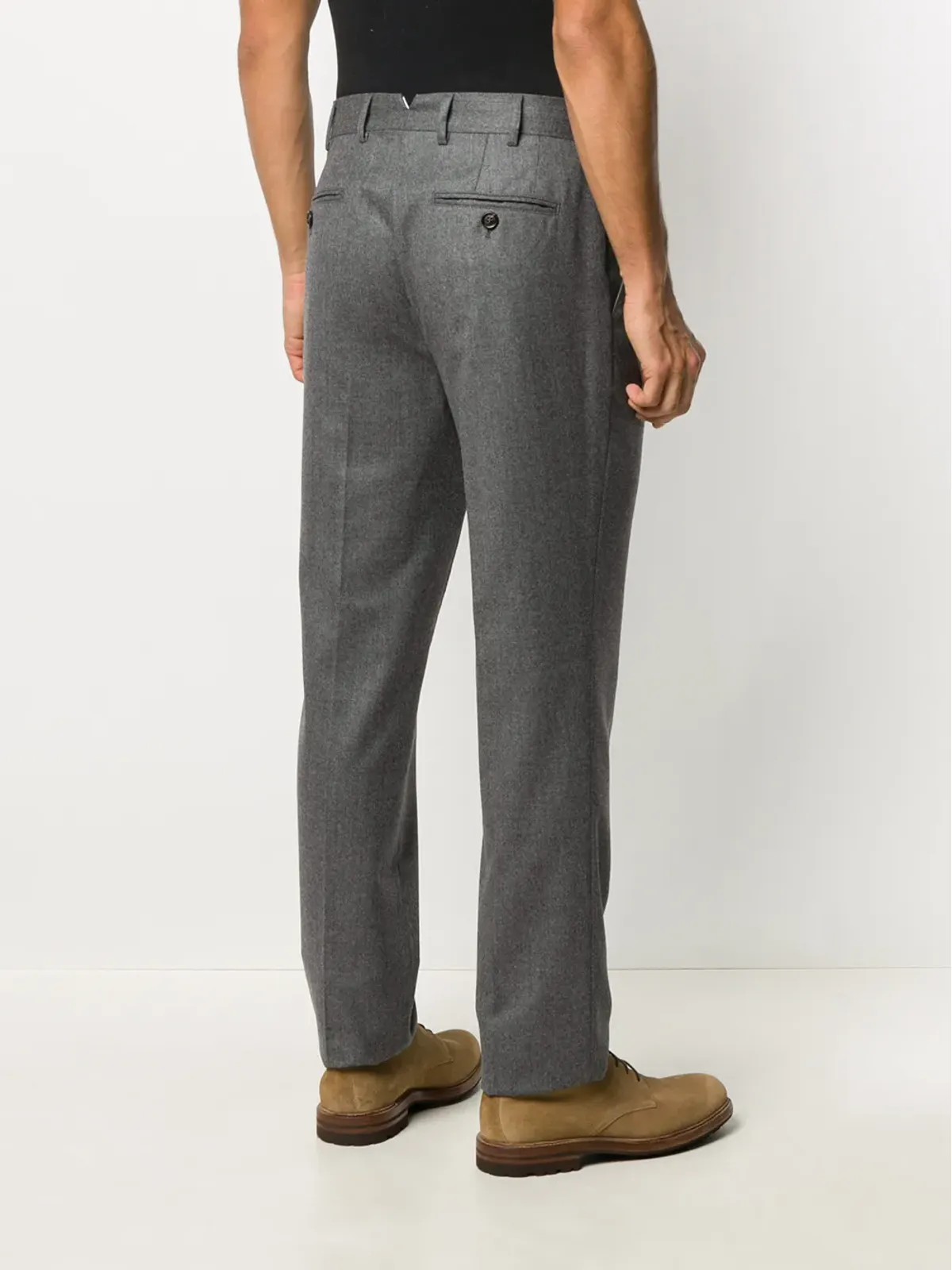 Brunello Cucinelli テーラードウールパンツ - 画像4