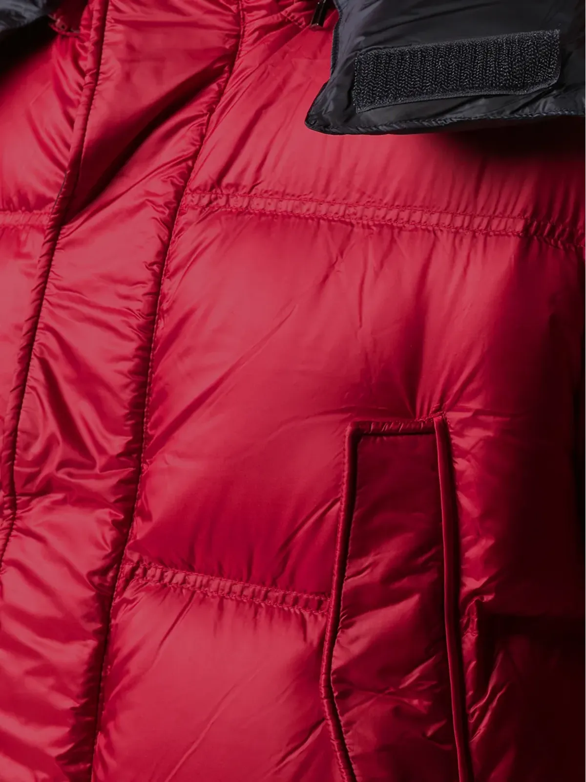 Emporio Armani コントラストフード付きダウンパーカ - 画像5