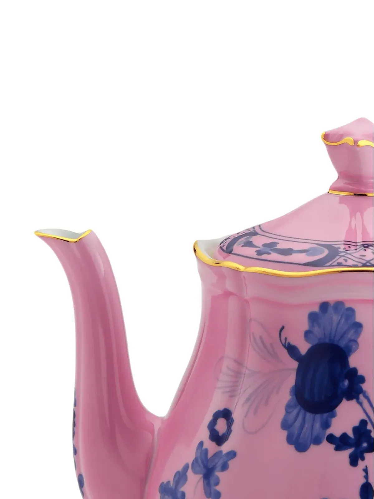 GINORI 1735 オリエンテ イタリアーノ 磁器 ティーポット ピンク - 画像2