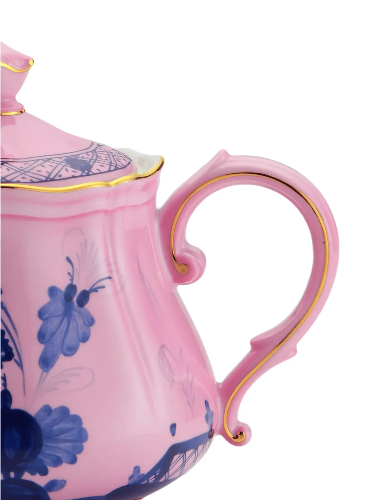 GINORI 1735 オリエンテ イタリアーノ 磁器 ティーポット ピンク - 画像3
