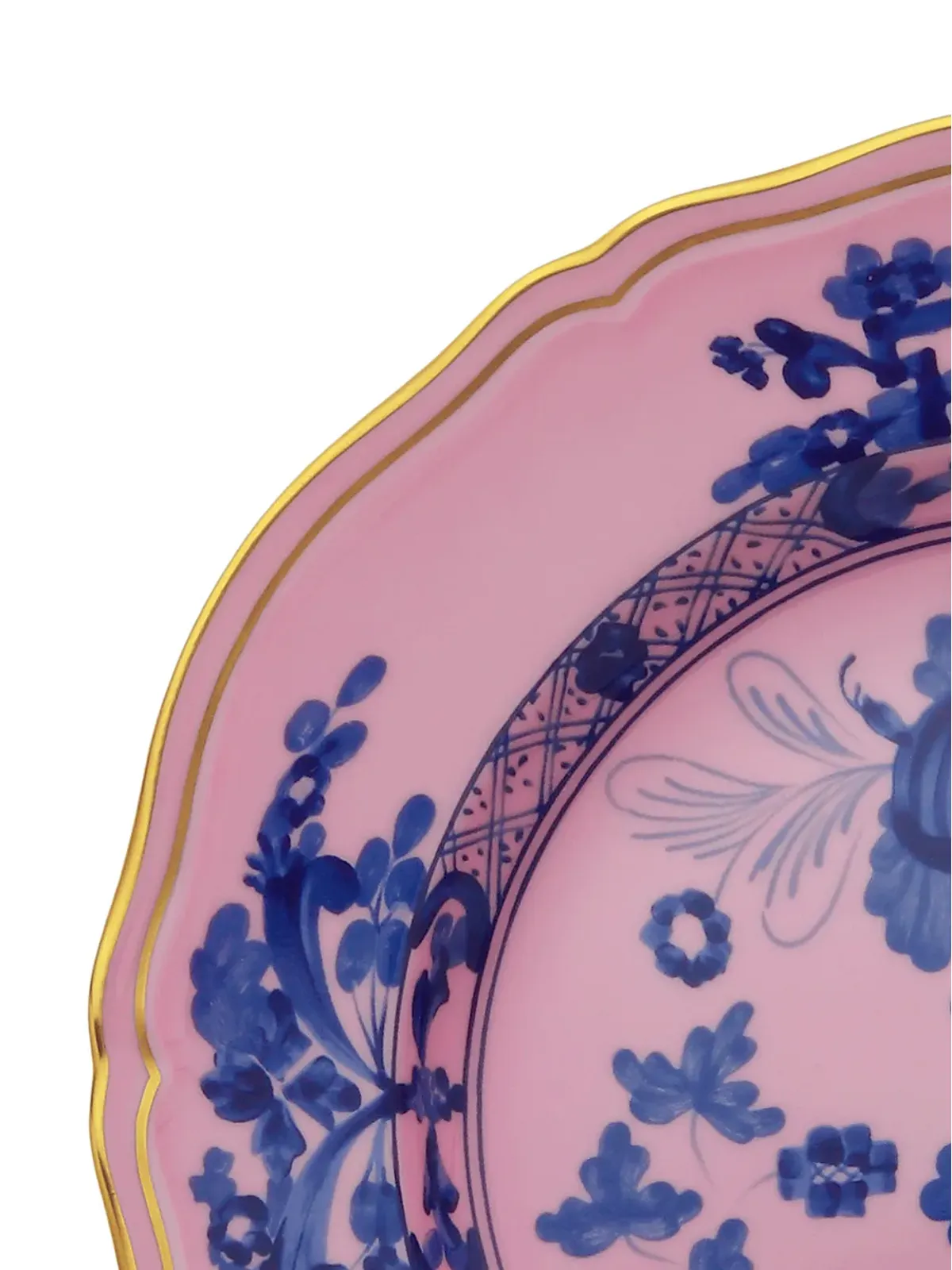 GINORI 1735 Oriente Italiano フラットデザートプレート - ピンク - 画像2