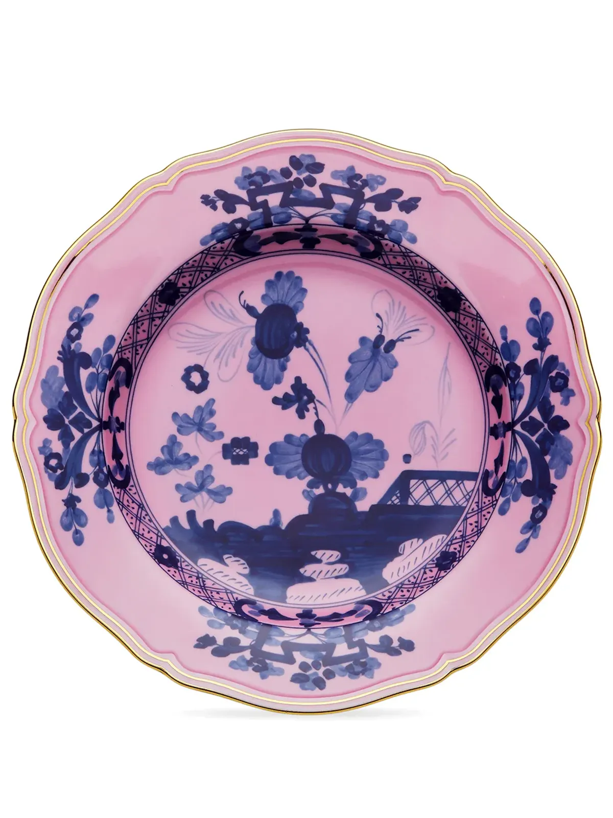 GINORI 1735 Oriente Italiano 磁器製チャージャー皿 - 画像1
