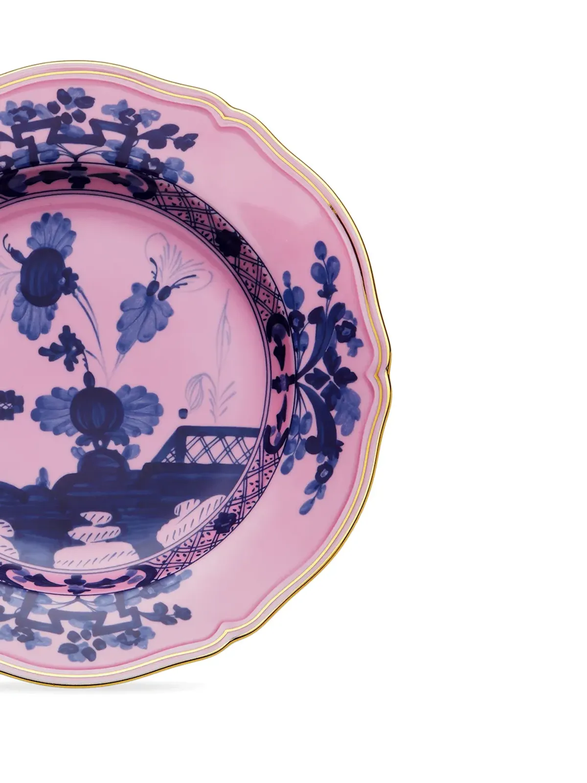 GINORI 1735 Oriente Italiano 磁器製チャージャー皿 - 画像3