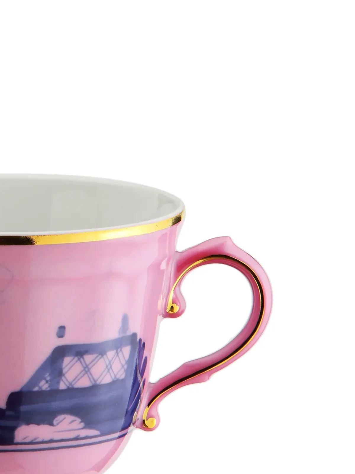 GINORI 1735 オリエンテ イタリアーノ コーヒーカップ ピンク - 画像3
