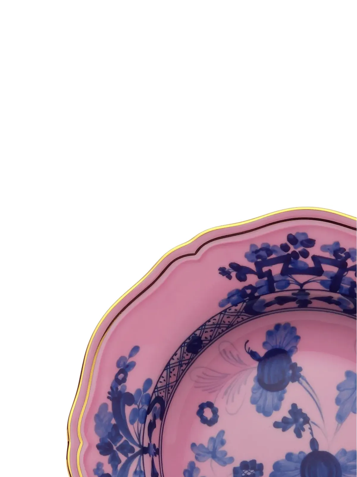 GINORI 1735 Oriente Italiano 磁器スーププレート - ピンク - 画像2
