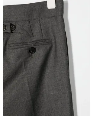Thom Browne Kids テーラードトラウザー - サムネイル3