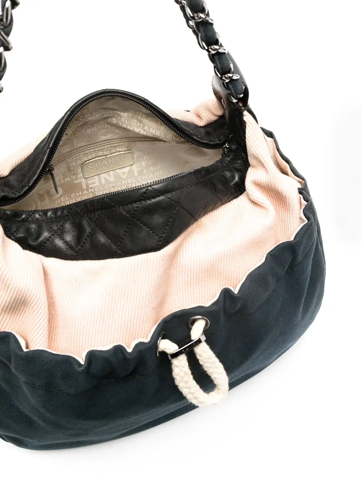 CHANEL ビンテージ CCロゴ ショルダーバッグ - 画像5