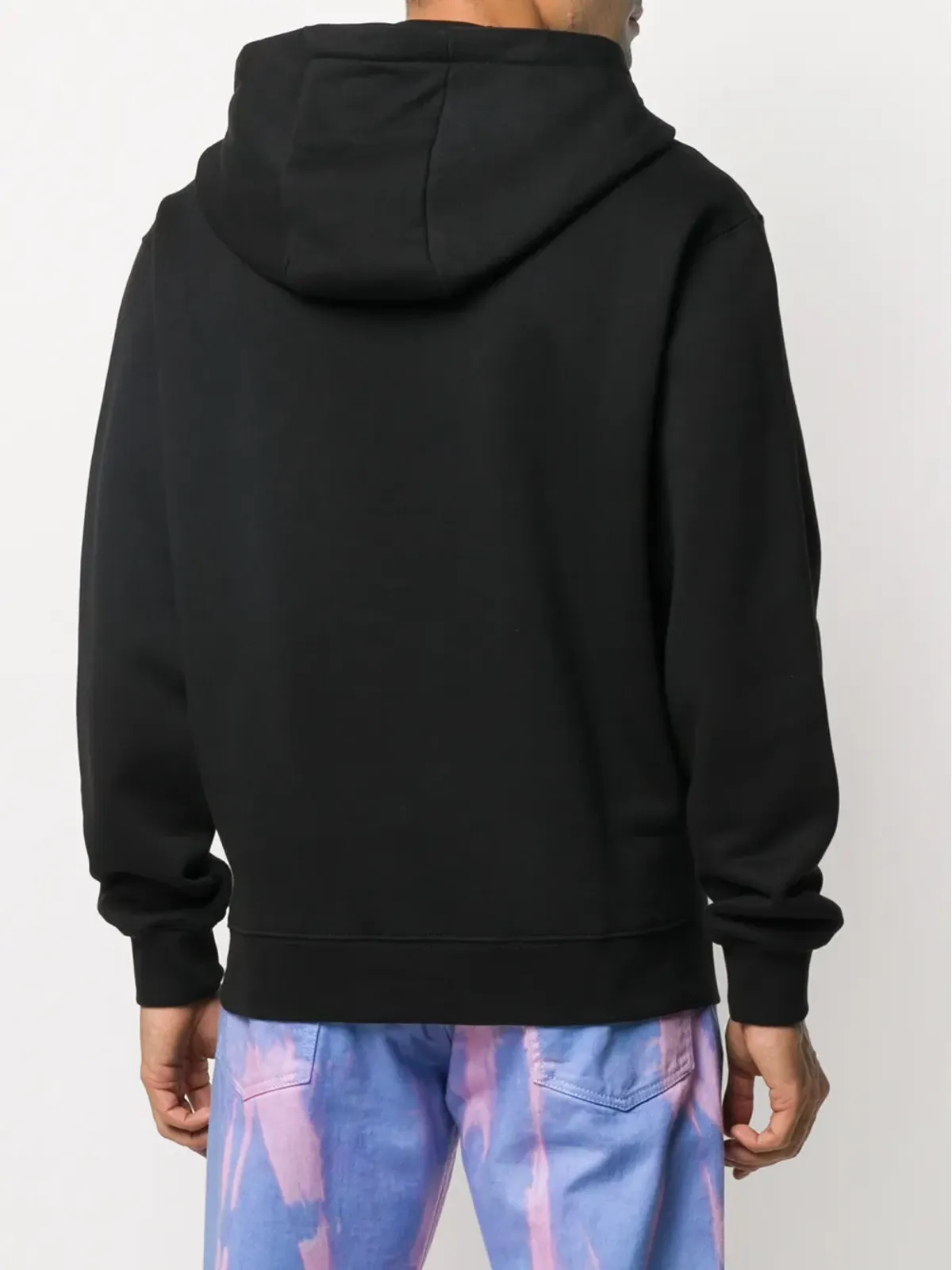 MSGM 刺繍ロゴフーディー - ブラック - 画像4