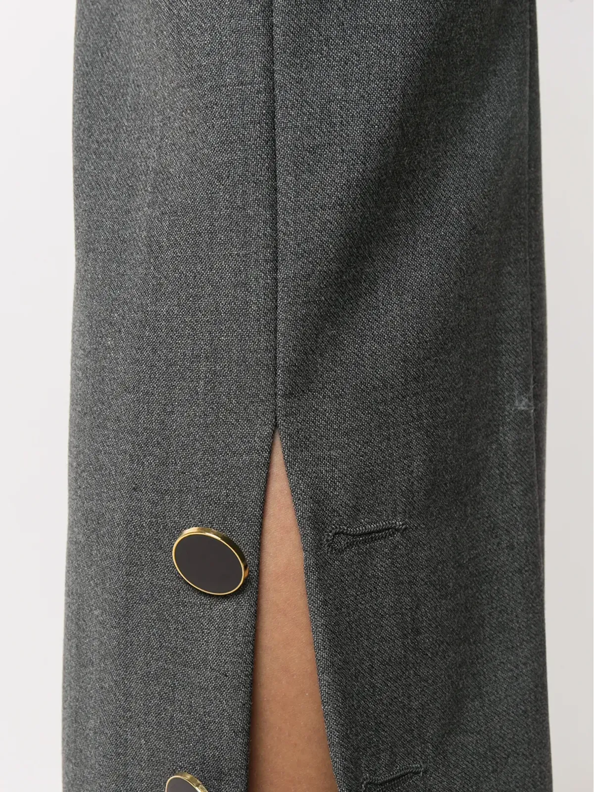 L'Autre Chose クロップド テーラードパンツ - 画像5