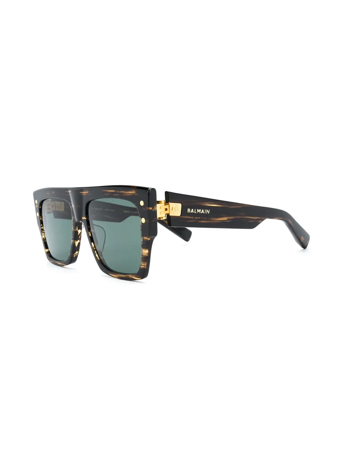 Balmain Eyewear x Akoni B-I sunglasses - Brown - 画像2