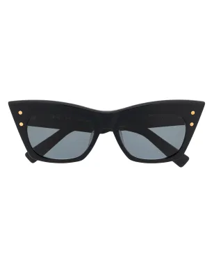 Balmain Eyewear x Akoni B-II サングラス - ブルー - サムネイル1