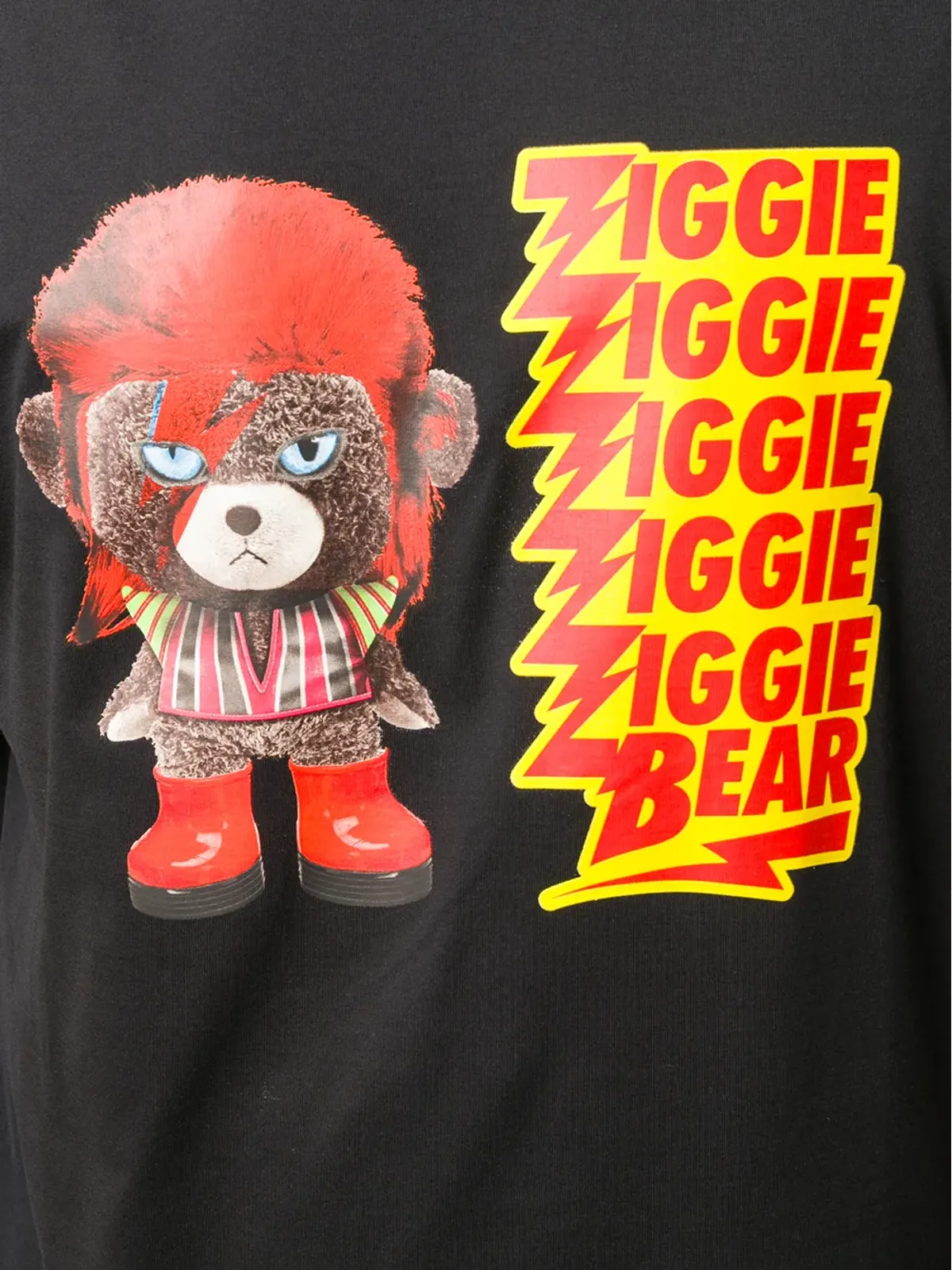 Neil Barrett ジギー・ベアプリント コットン Tシャツ - 画像5
