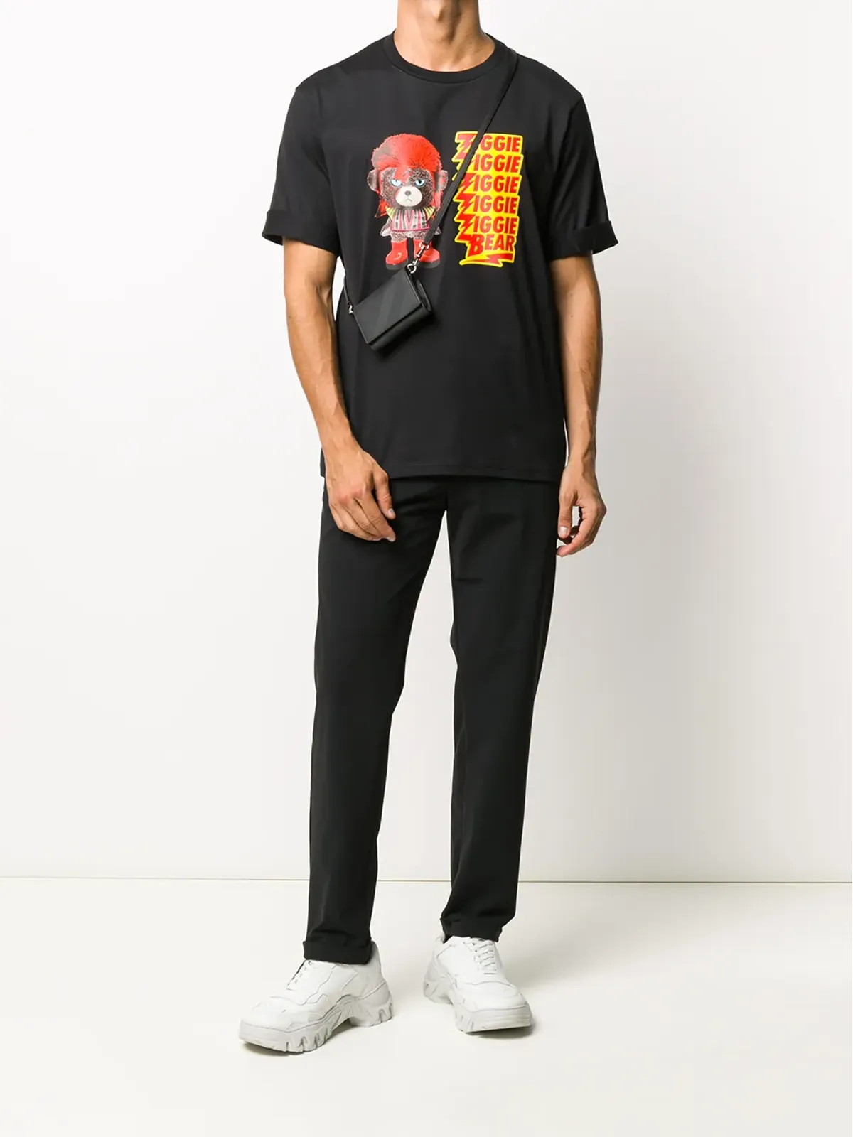 Neil Barrett ジギー・ベアプリント コットン Tシャツ - 画像2