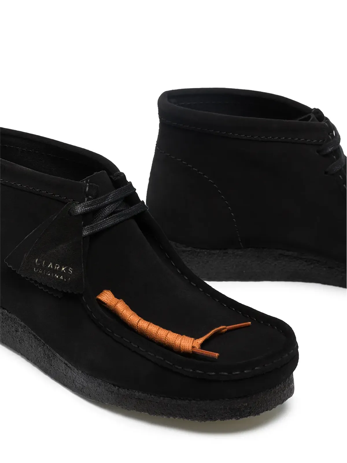 Clarks Originals Wallabee ブーツ - ブラック - 画像2