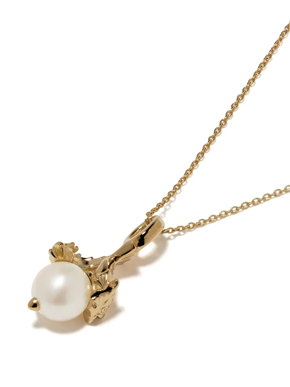 Stephen Webster 18K イエローゴールド Pisces Astro Ball パール ネックレス - 画像3