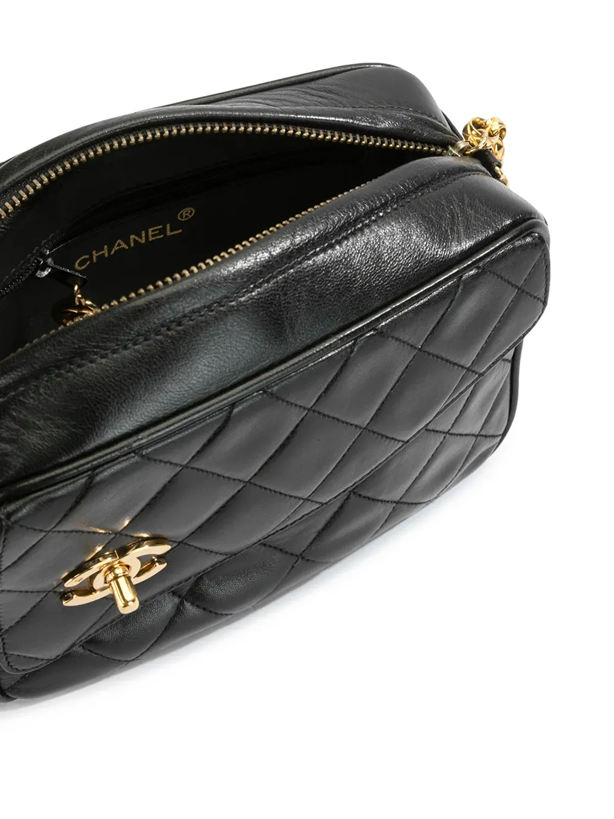 CHANEL Pre-Owned 1992年 キルティング CC ショルダーバッグ - 画像5