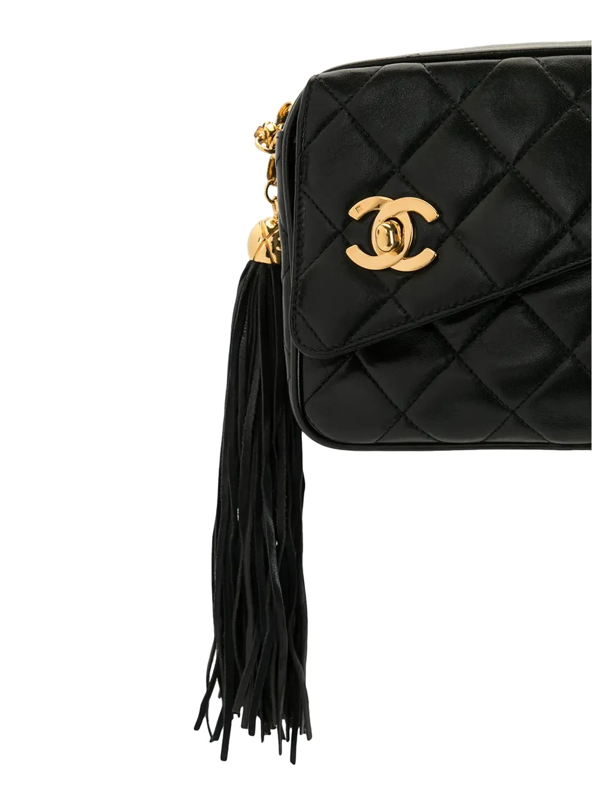 CHANEL Pre-Owned 1992年 キルティング CC ショルダーバッグ - 画像4