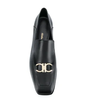 Ferragamo スクエアトゥ レザー ローファー - サムネイル4