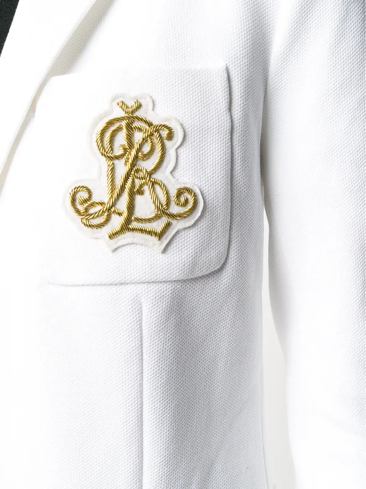 Lauren Ralph Lauren シングルブレスト ロゴ ブレザー - 画像5