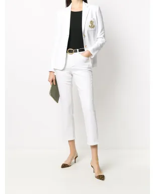 Lauren Ralph Lauren シングルブレスト ロゴ ブレザー - サムネイル2