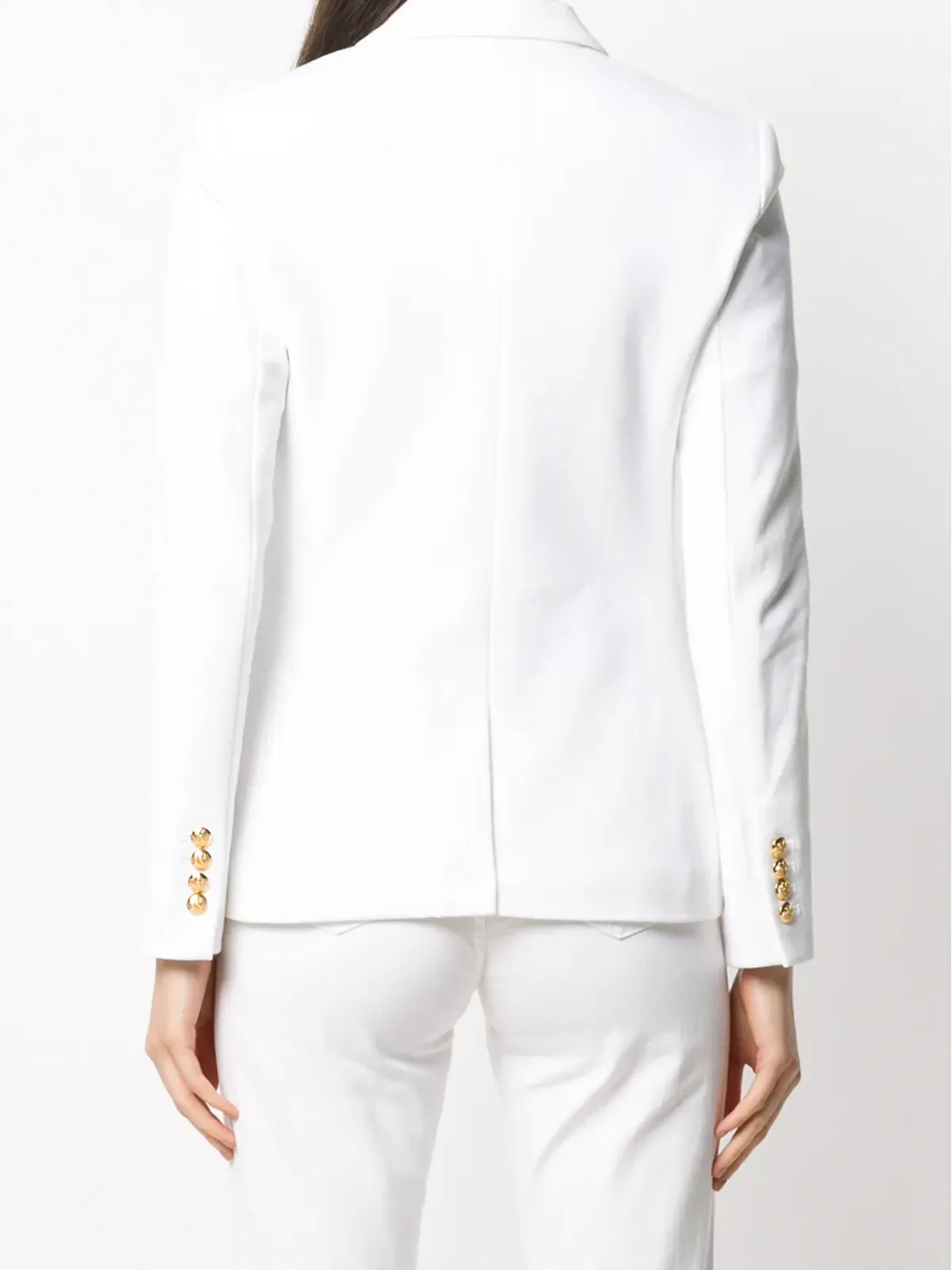 Lauren Ralph Lauren シングルブレスト ロゴ ブレザー - 画像4
