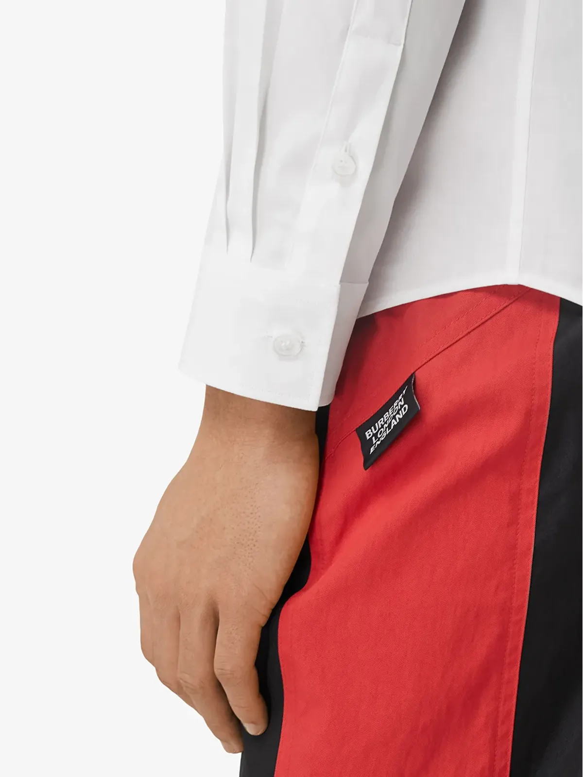 Burberry モノグラムモチーフのスリムフィットシャツ - 画像5