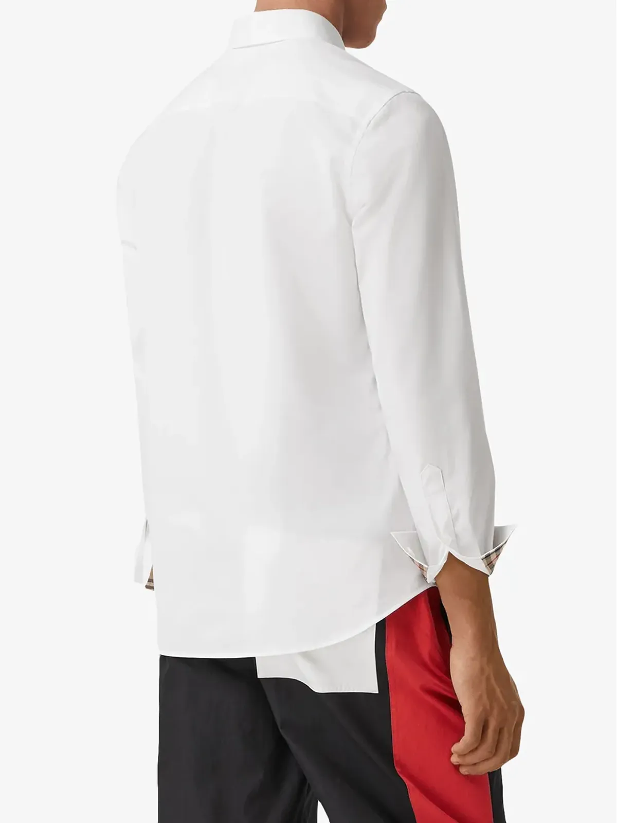 Burberry モノグラムモチーフのスリムフィットシャツ - 画像4