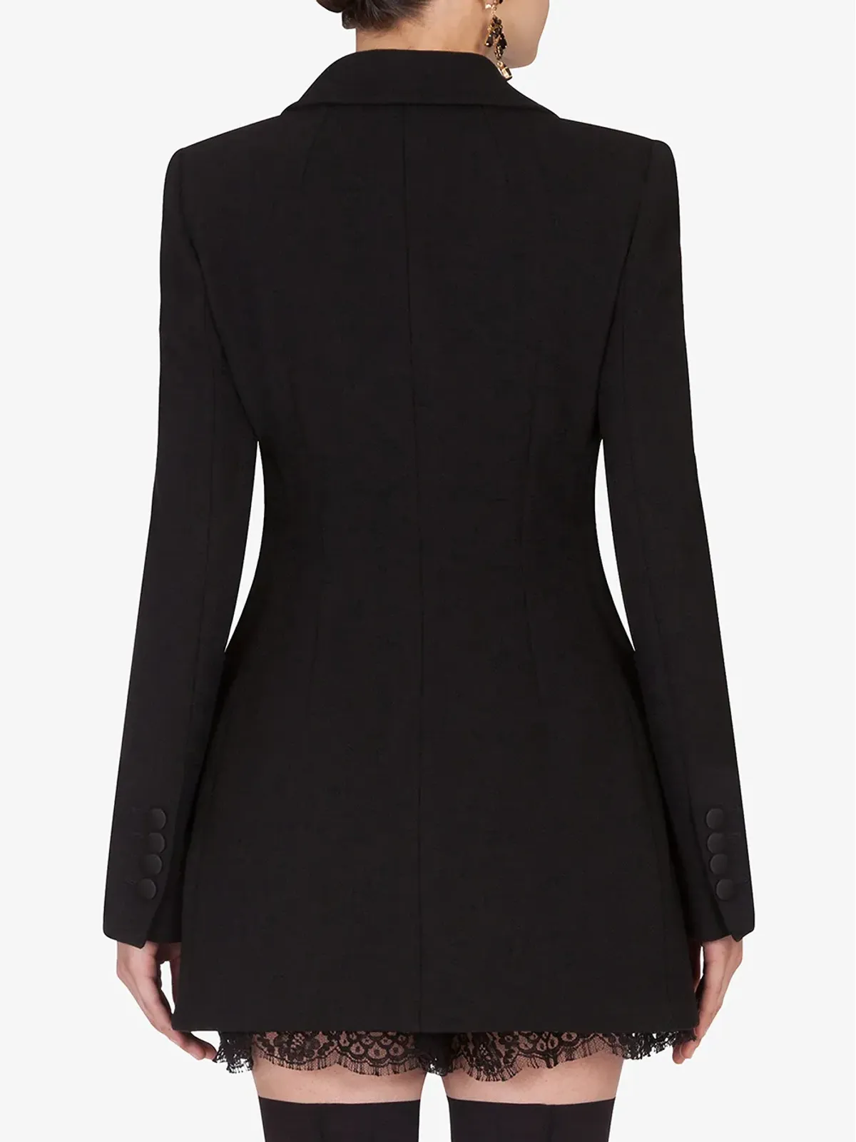 Dolce & Gabbana ロングライン ダブルブレスト ブレザー - 画像4