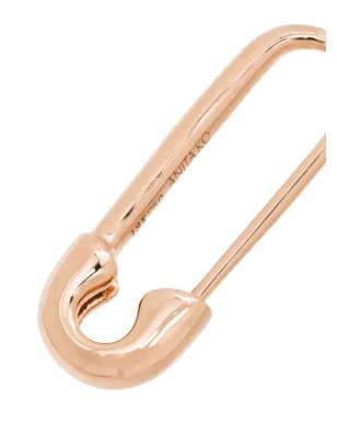 Anita Ko セーフティピン 18K ローズゴールド イヤリング - サムネイル3