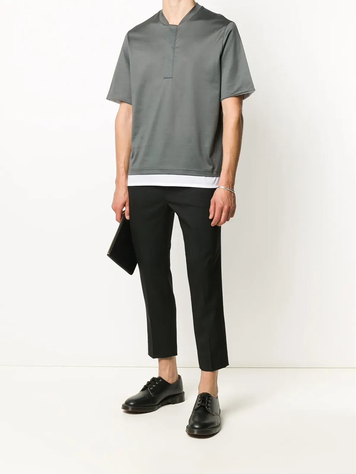 Low Brand コットンTシャツ - 画像2