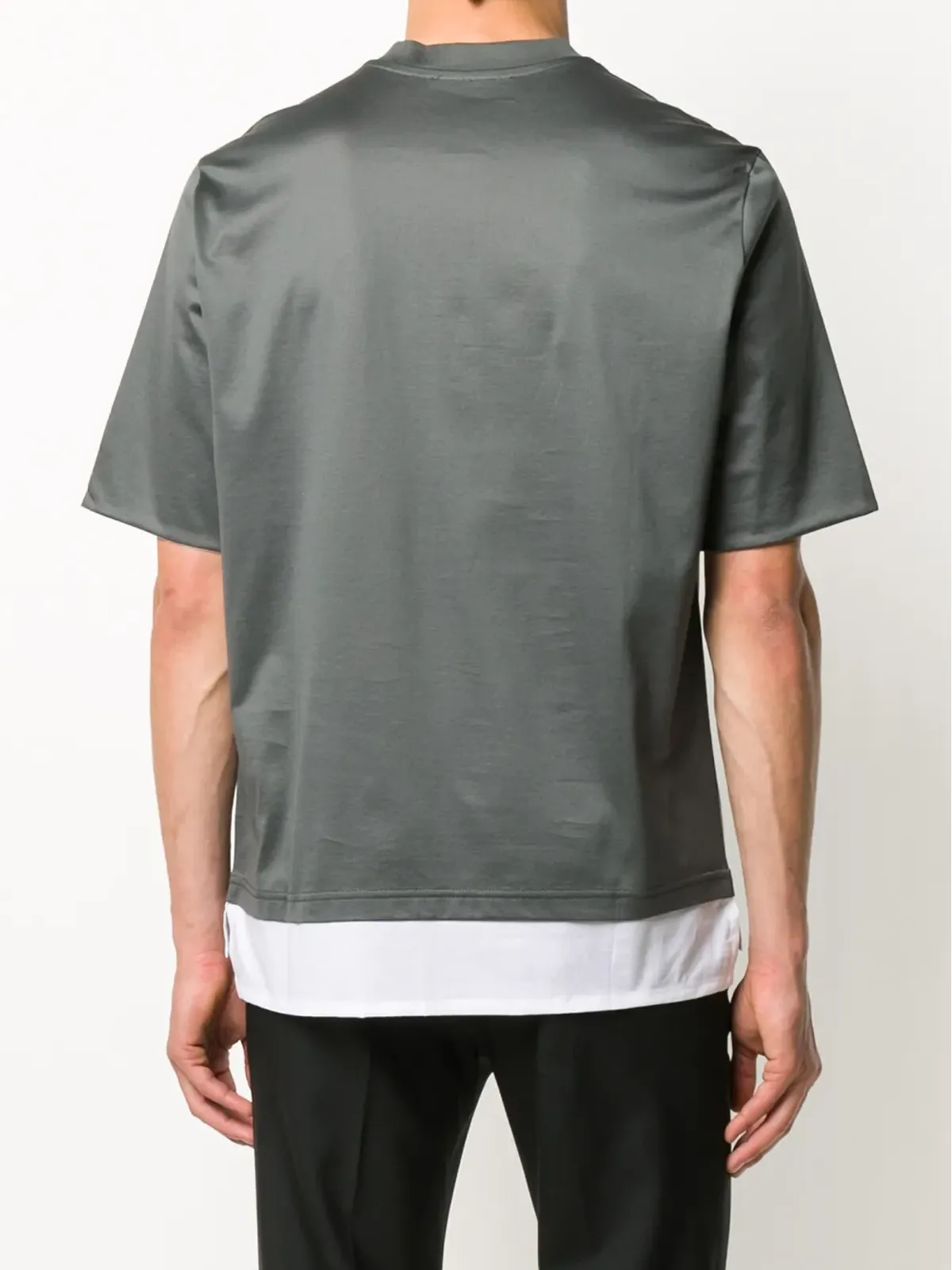 Low Brand コットンTシャツ - 画像4
