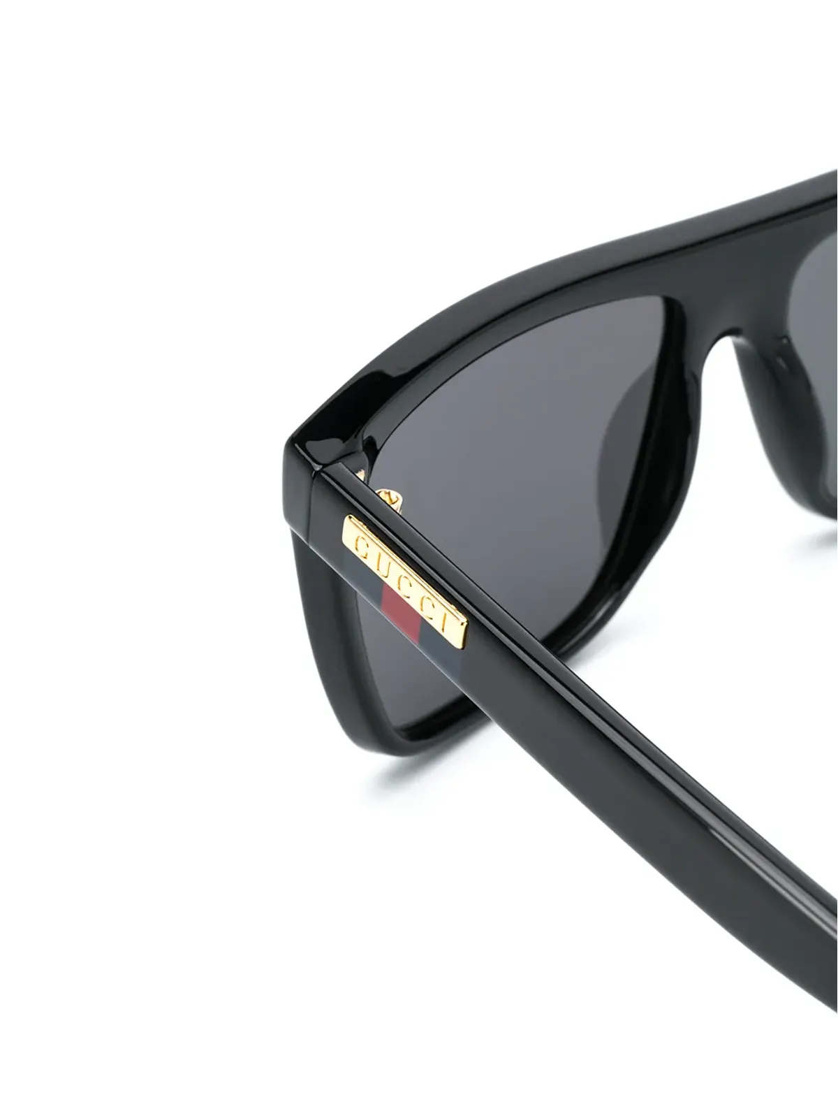 Gucci Eyewear オーバーサイズスクエアフレームサングラス - 画像3