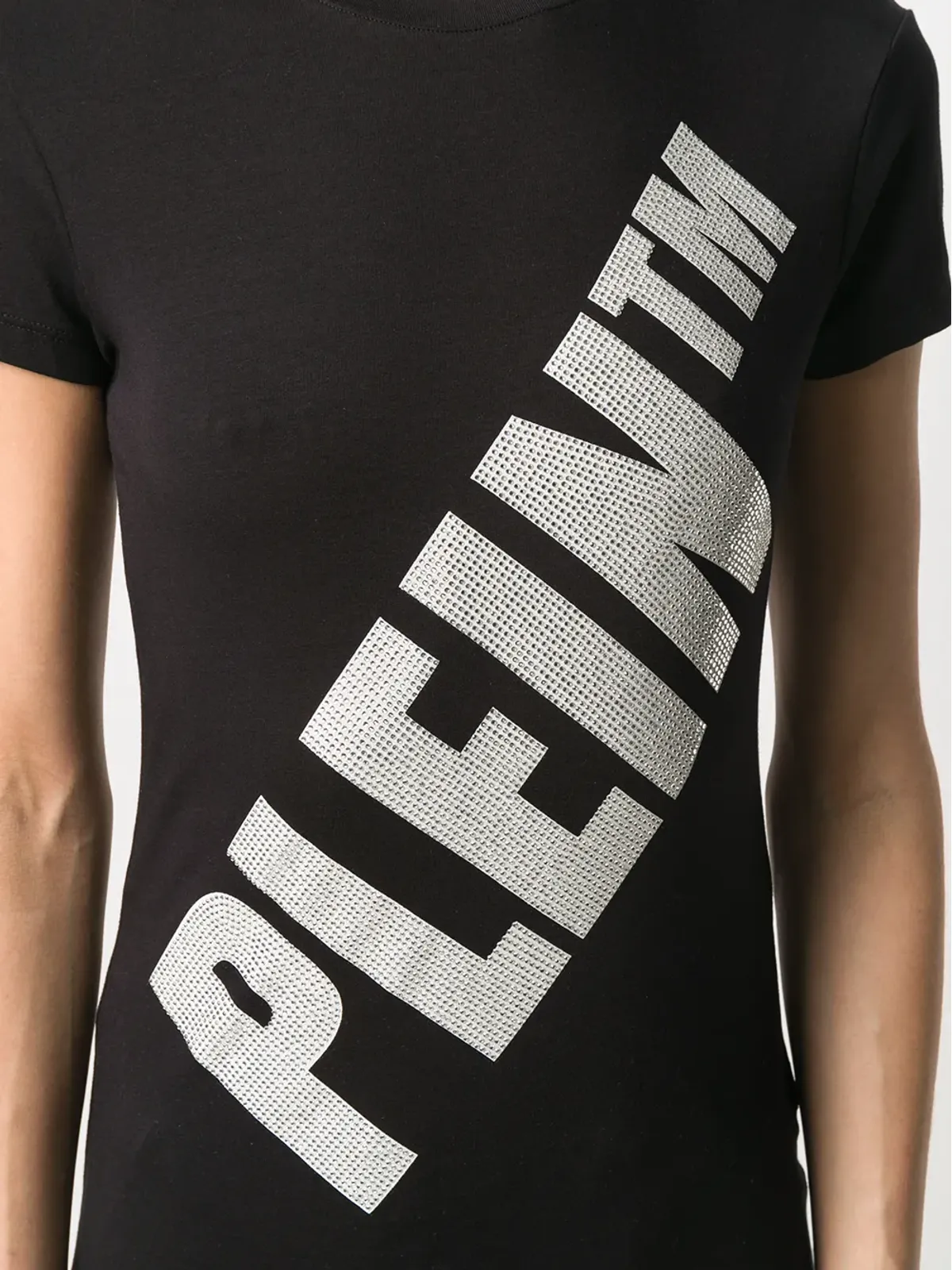 Philipp Plein クリスタルロゴTシャツ - 画像5