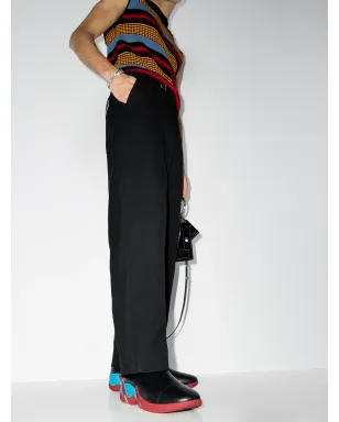Raf Simons Cylon ハイトップ レザー スニーカー - ブラック - サムネイル3