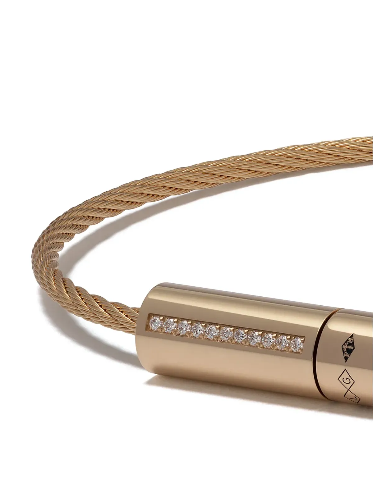 Le Gramme 9g cable bracelet - Gold - 画像5