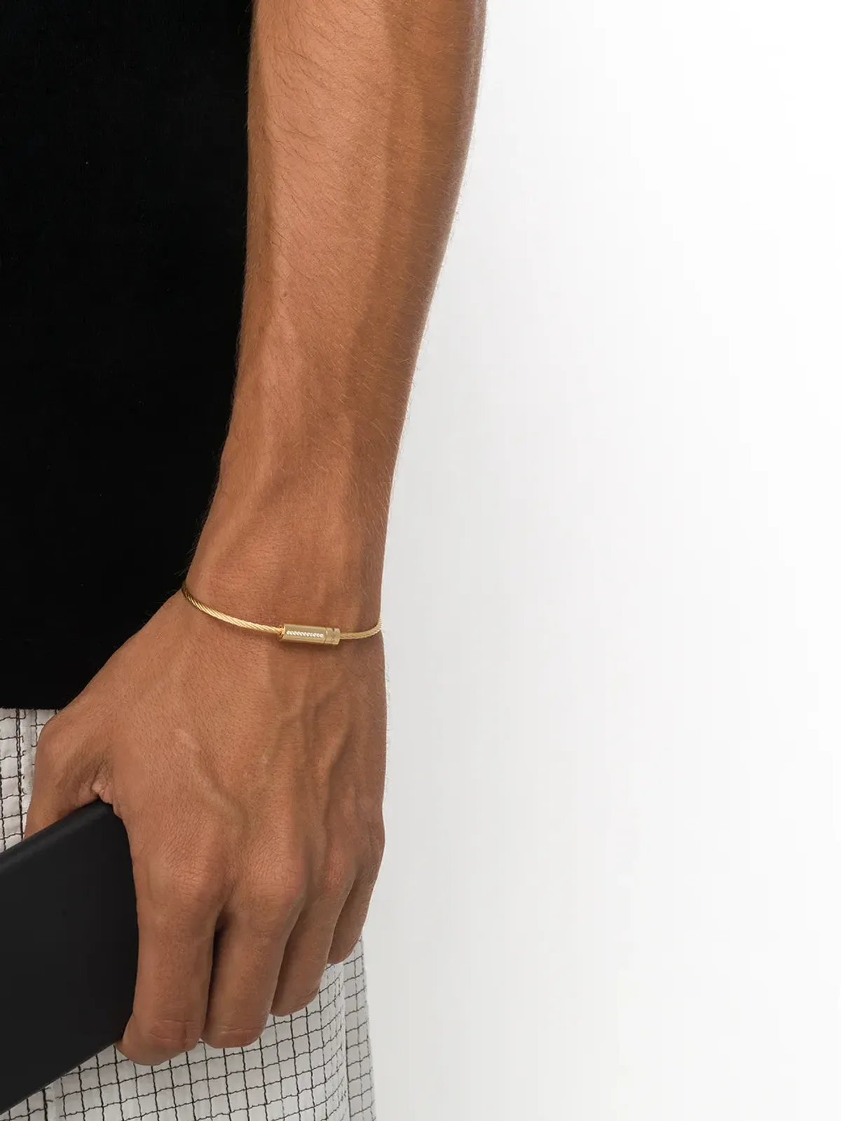 Le Gramme 9g cable bracelet - Gold - 画像2