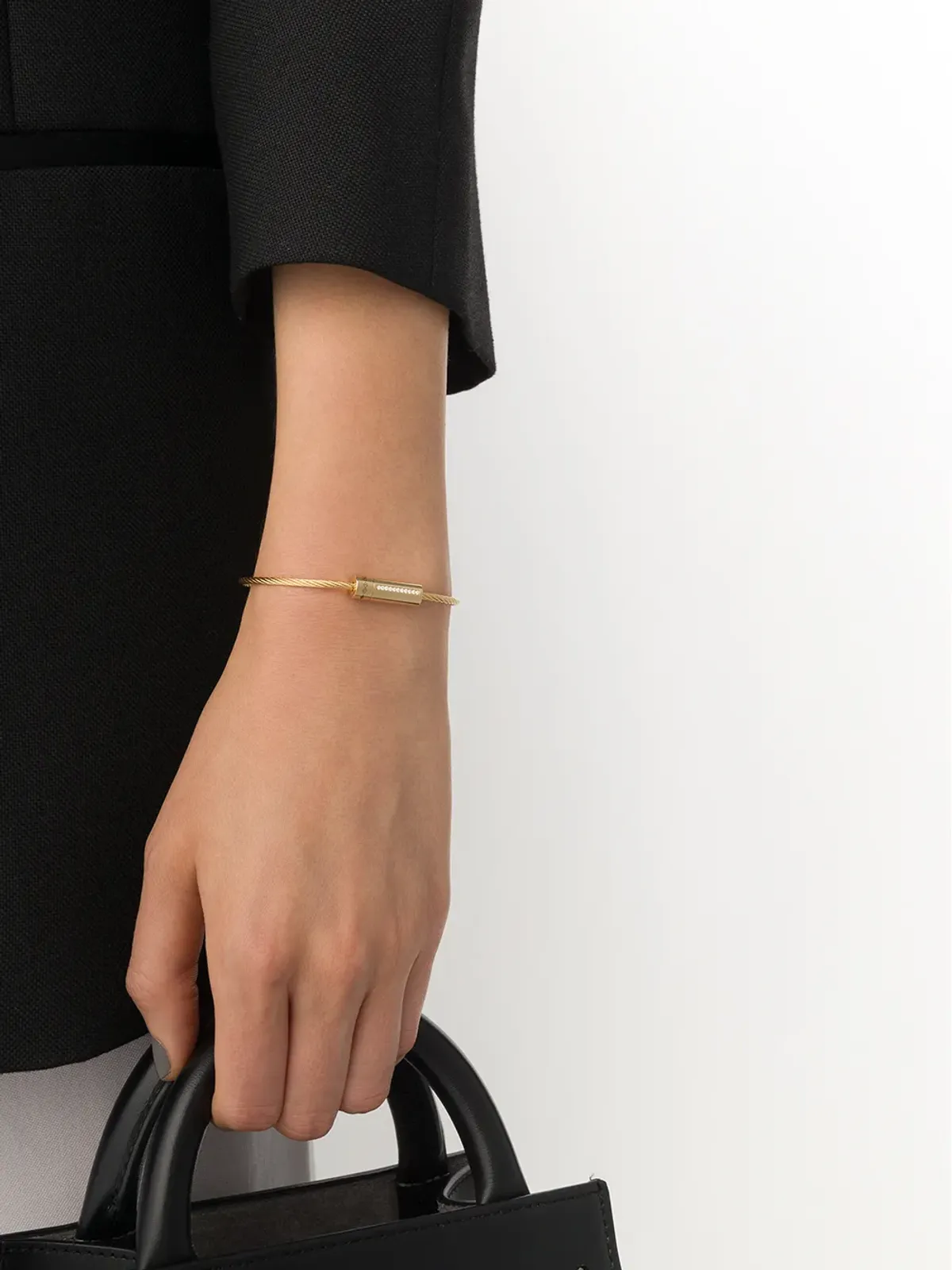 Le Gramme 9g cable bracelet - Gold - 画像3