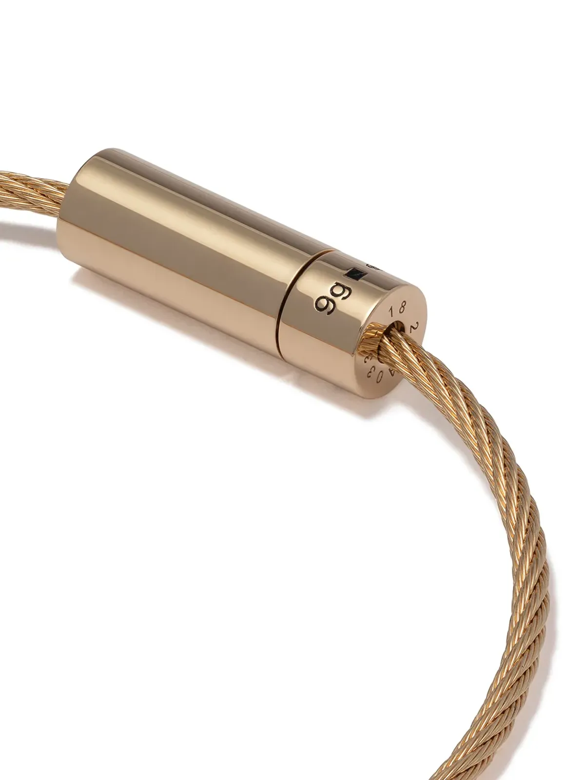 Le Gramme 9g cable bracelet - Gold - 画像4